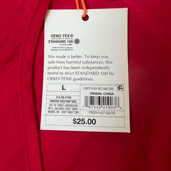 Knox Rose Red Sleeveless Blouse | L - Picture 5 of 5